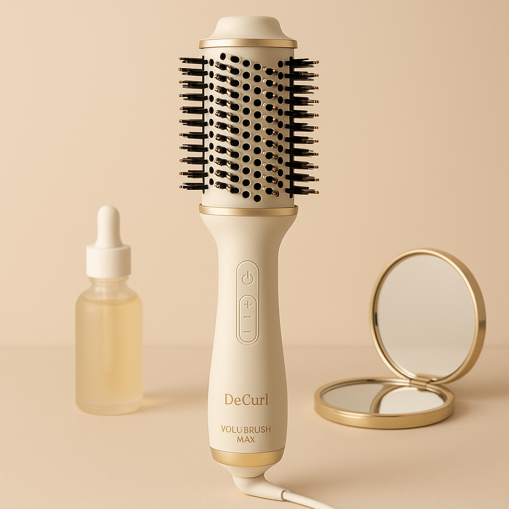 DeCurl VoluBrush Max – Heated Blowout Brush