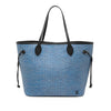 Louis Vuitton Epi Denim Neverfull MM Exterior Blue