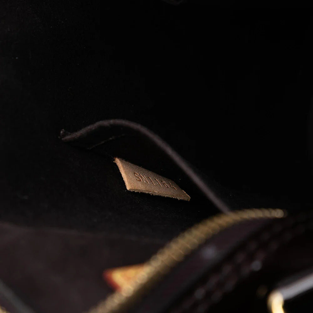 Louis Vuitton Monogram Vernis Alma MM Black