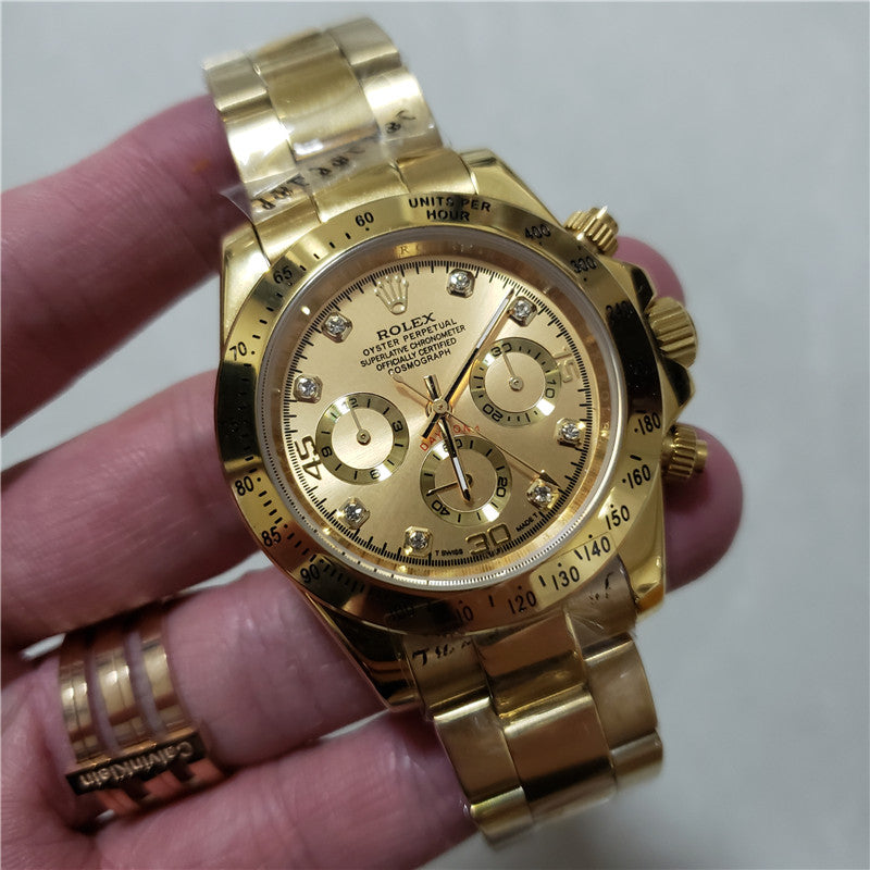 Rolex 116528 Cosmograph Daytona 18k solid gold watch size 40mm
