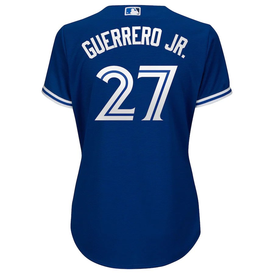 Vladimir Guerrero Jr. Toronto Blue Jays Majestic Women's Cool Base Player Jersey - Royal Blue