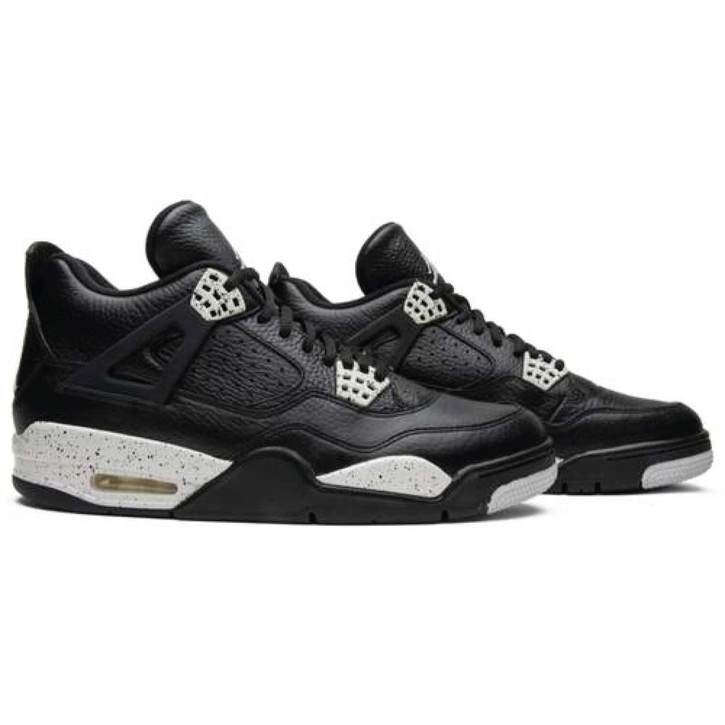 Air Jordan 4 Retro LS Black Oreo