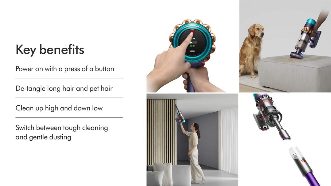 Dyson Gen5detect Absolute Cordless Vacuum - Blue