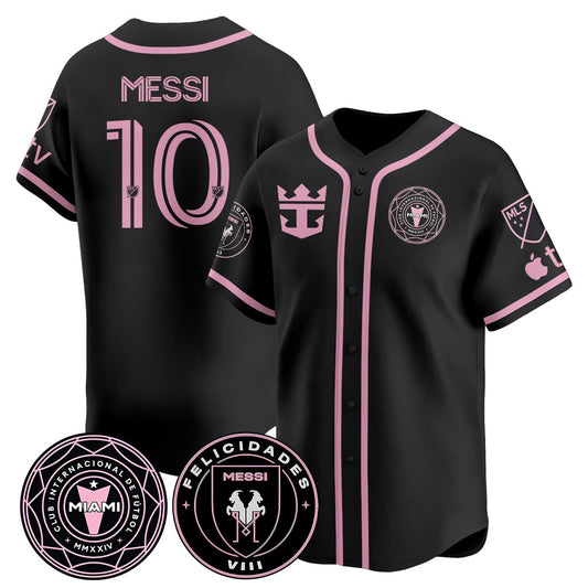 Men’s Inter Miami Supporters’ Shield Champions Baseball Jersey / Custom Name Gender