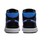 Air Jordan 1 Mid Black White Royal Blue