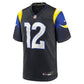 Puka Nacua Los Angeles Rams Nike 2025 Rivalries Collection Game Jersey - Midnight Blue