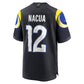 Puka Nacua Los Angeles Rams Nike 2025 Rivalries Collection Game Jersey - Midnight Blue