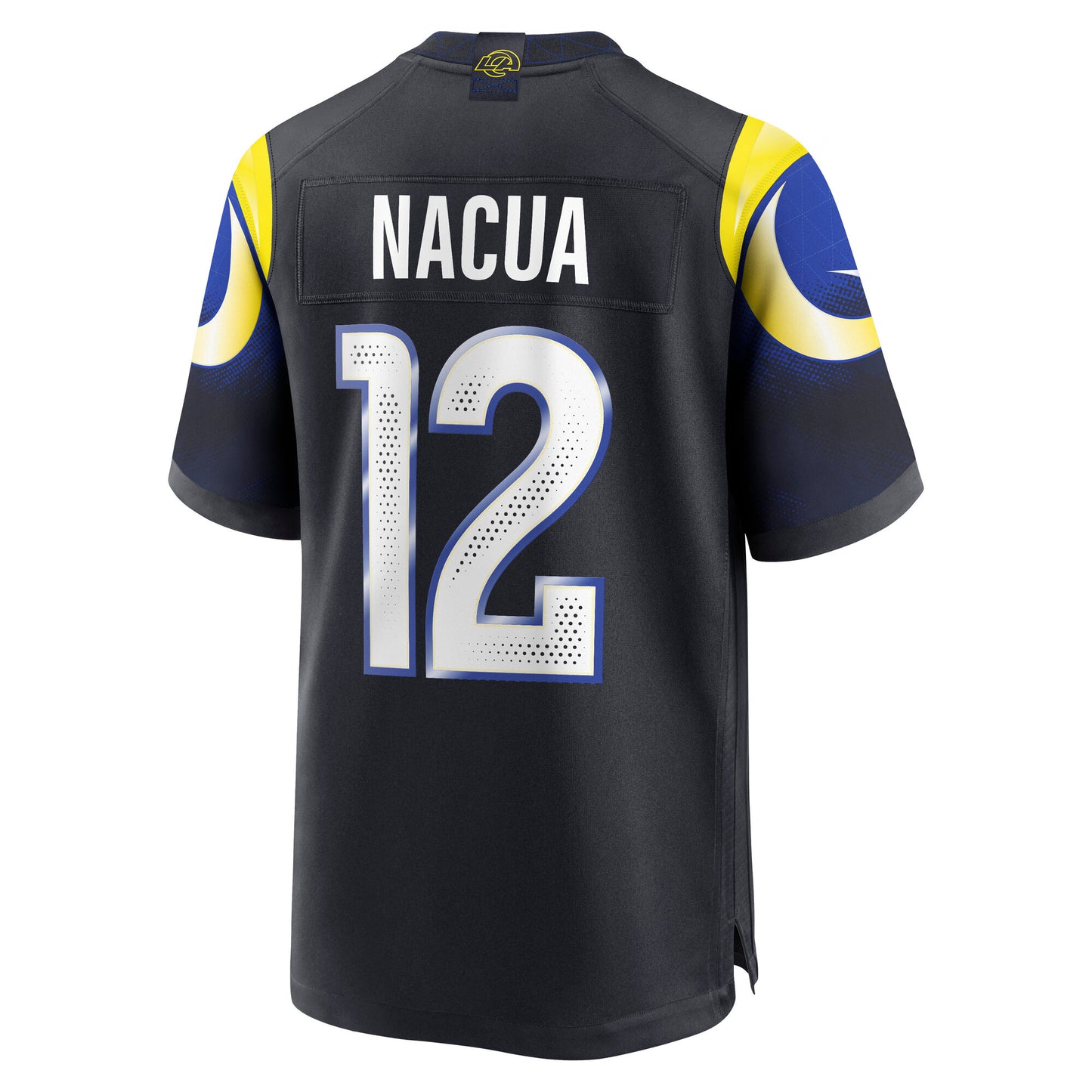 Puka Nacua Los Angeles Rams Nike 2025 Rivalries Collection Game Jersey - Midnight Blue