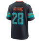Miami Dolphins Nike Game Rivalry Jersey - Pitch Blue - De'von Achane - Mens