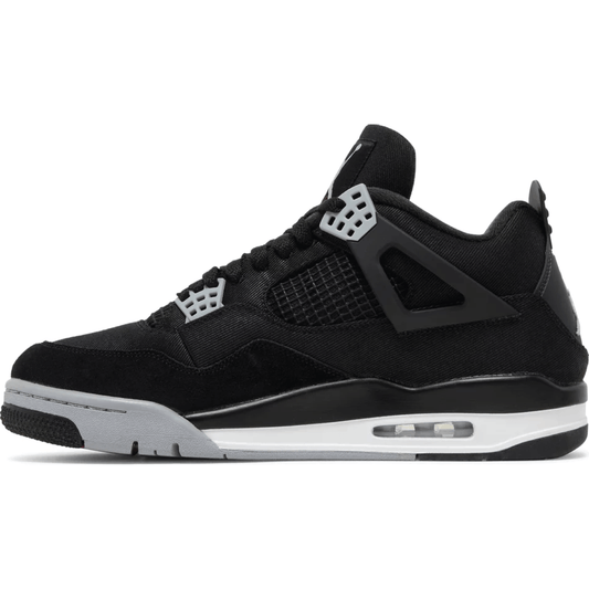 Air Jordan 4 Retro 'Black Canvas'