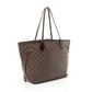 Louis Vuitton Damier Ebene Neverfull MM Tote