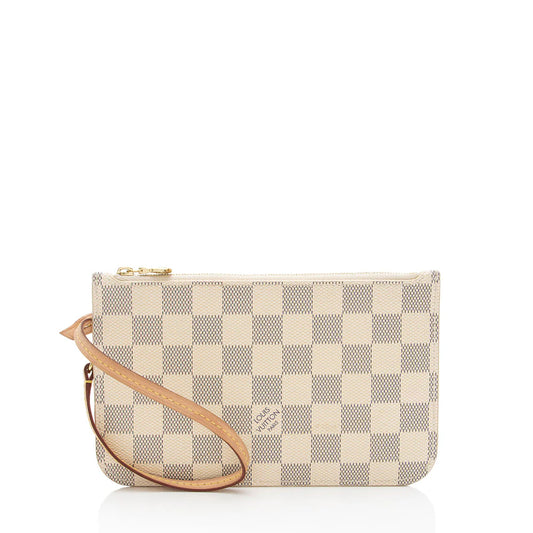 Louis Vuitton Damier Azur Neverfull PM Pochette