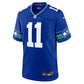 Jaxon Smith-Njigba Seattle Seahawks Nike Throwback Player Game Jersey - Royal Blue