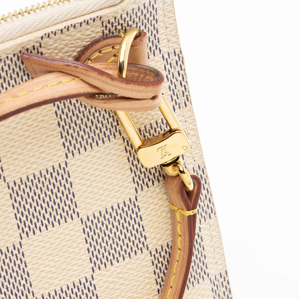 Louis Vuitton Damier Azur Neverfull PM Pochette