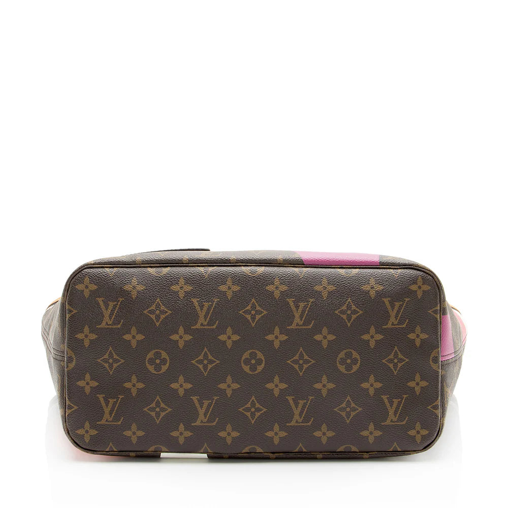 Louis Vuitton Limited Edition Monogram Canvas Game On Neverfull MM Tote
