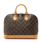 Louis Vuitton Vintage Monogram Canvas Alma PM Satchel