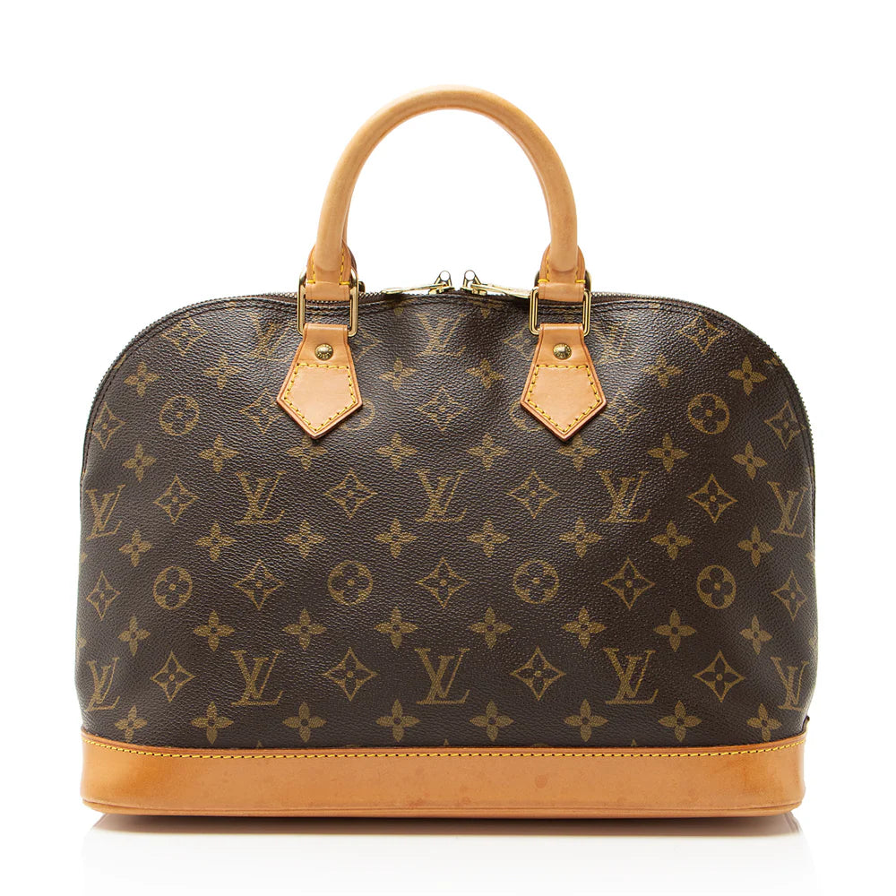 Louis Vuitton Vintage Monogram Canvas Alma PM Satchel