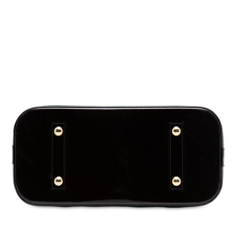 Louis Vuitton Monogram Vernis Alma MM Black
