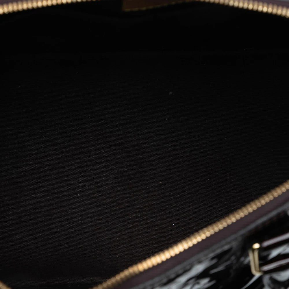 Louis Vuitton Monogram Vernis Alma MM Black