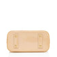 Louis Vuitton Monogram Vernis Alma BB Satchel Beige