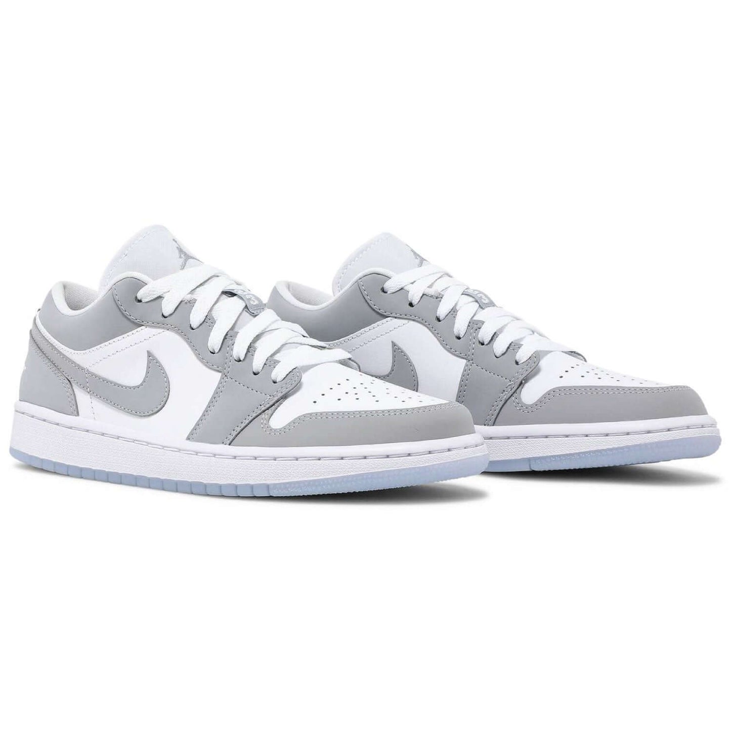 Air Jordan 1 Low White Wolf Grey Womens