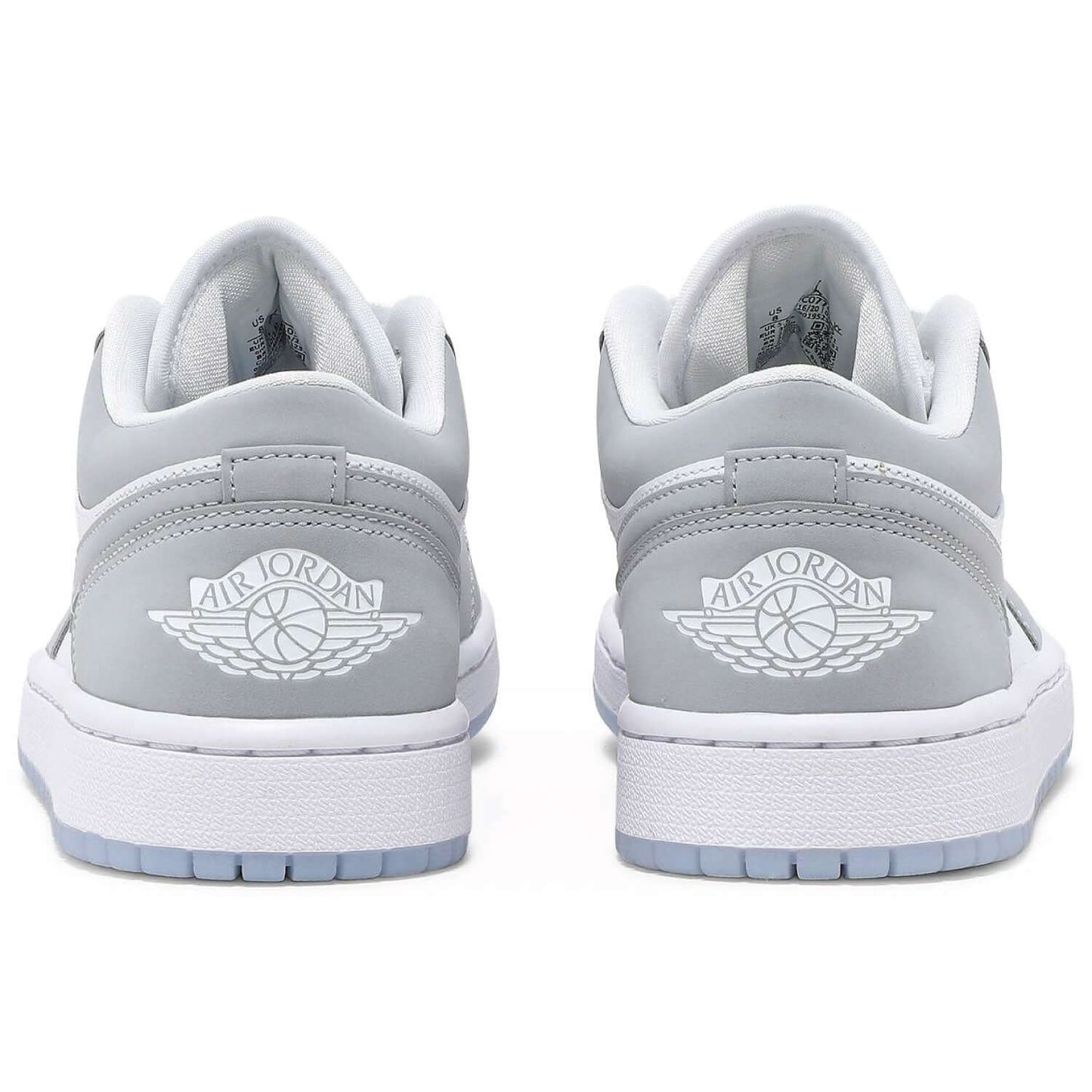 Air Jordan 1 Low White Wolf Grey Womens