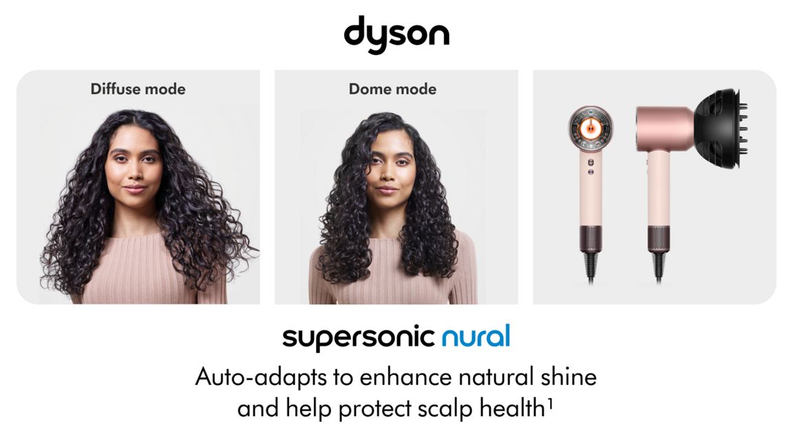 Dyson Supersonic Nural Hair Dryer Ceramic Pink Rose Gold