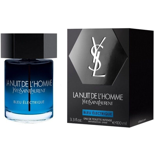 YSL La Nuit de L'Homme BLEU electrique 100 ml EDT SEALED NEW