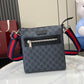 Gucci GG Supreme Small Messenger Bag 'Black'