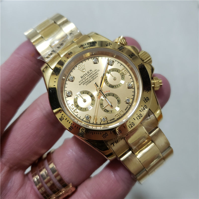 Rolex 116528 Cosmograph Daytona 18k solid gold watch size 40mm