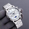 Patek Philippe Perpetual Calendar Split-Seconds white dial silver white strap
