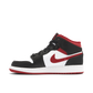 Air Jordan 1 Mid Gym Red Black White (GS)