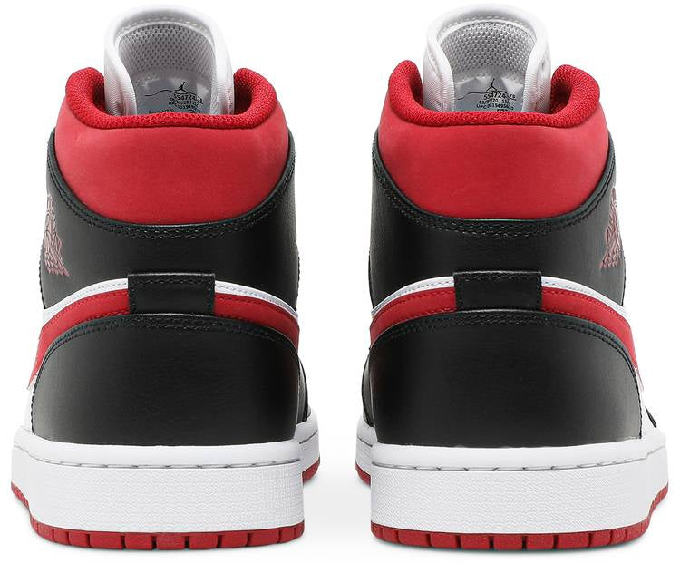 Air Jordan 1 Mid Gym Red Black