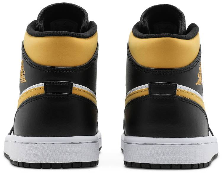 Air Jordan 1 Mid 'Black University Gold'