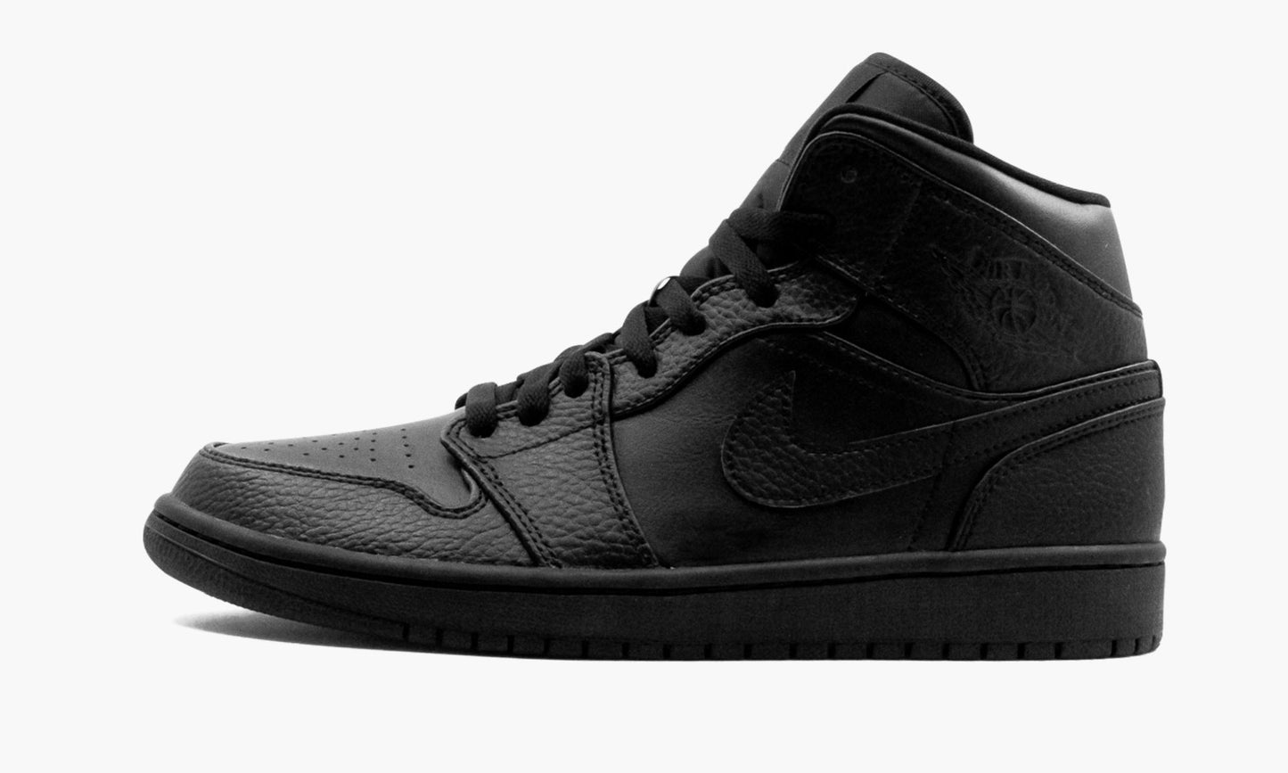 Air Jordan 1 Mid GS 'Triple Black'