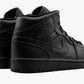 Air Jordan 1 Mid GS 'Triple Black'