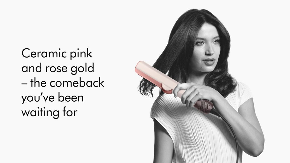 Dyson Airstrait Straightener Ceramic Pink/Rose Gold