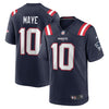 Drake Maye New England Patriots Nike 2025 Rivalries Collection Game Jersey - Midnight Navy