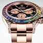 Rolex Cosmograph Daytona Everose Rainbow Watch ( 116595RBOW )