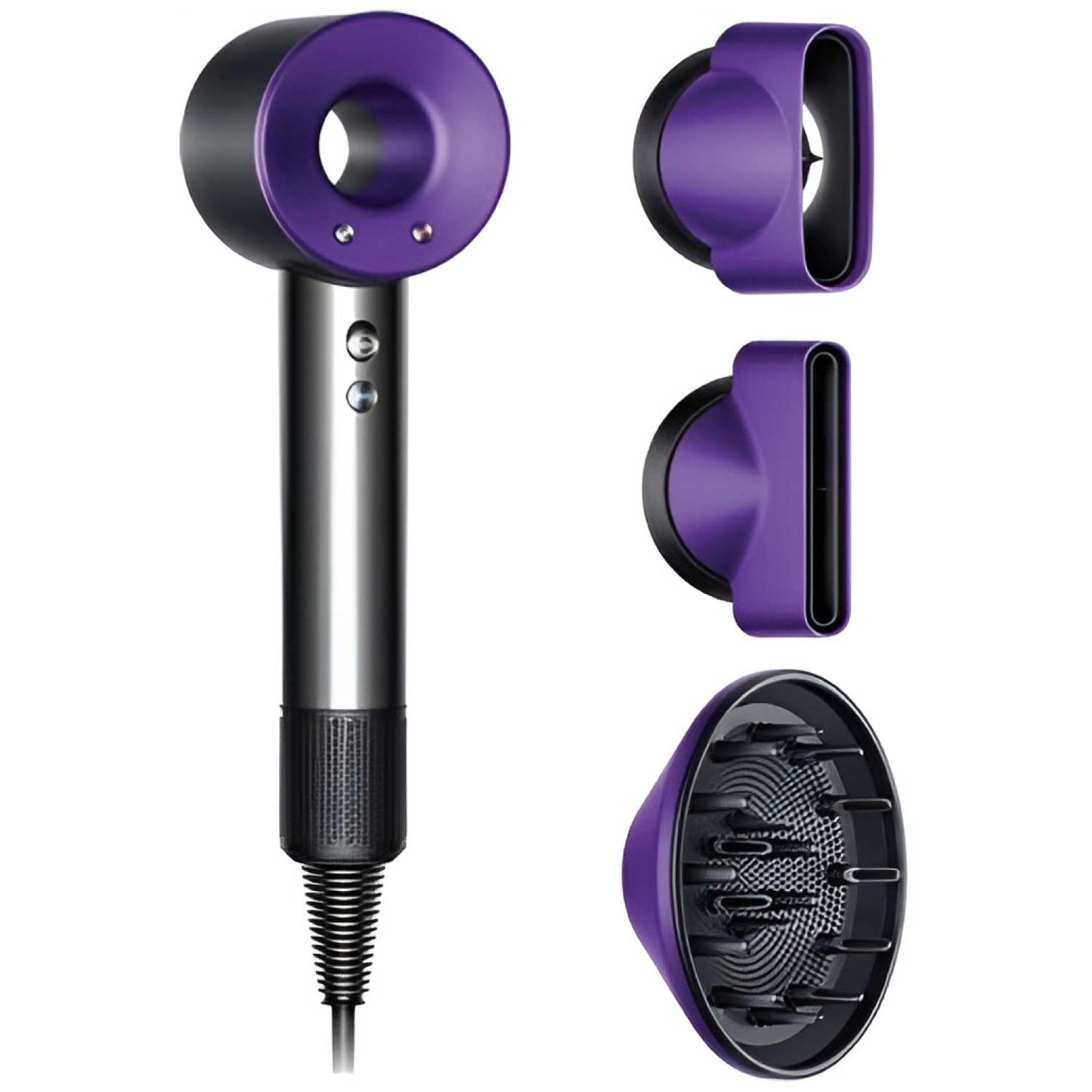 Dyson Supersonic Hair Dryer Nickel Purple