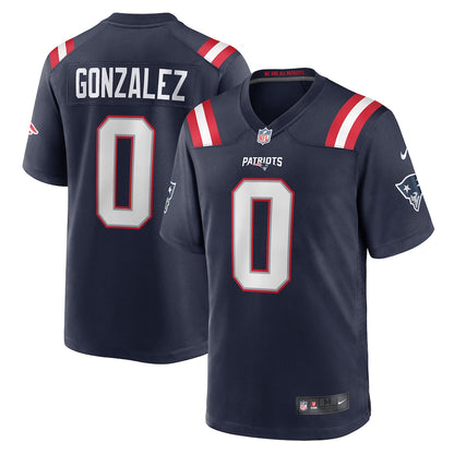 Christian Gonzalez New England Patriots Nike 2025 Rivalries Collection Game Jersey