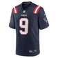 Kayshon Boutte New England Patriots Nike 2025 Rivalries Collection Game Jersey