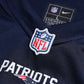 TreVeyon Henderson New England Patriots Nike 2025 Rivalries Collection Game Jersey - Storm Blue