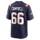 Will Campbell New England Patriots Nike 2025 Rivalries Collection Game Jersey